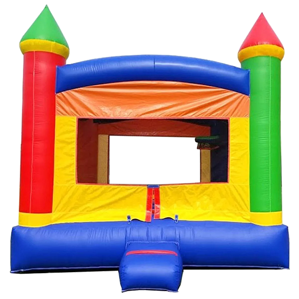 13'x13' Rainbow Castle Bounce House